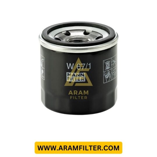 فیلتر روغن W67/1 اصلی مان