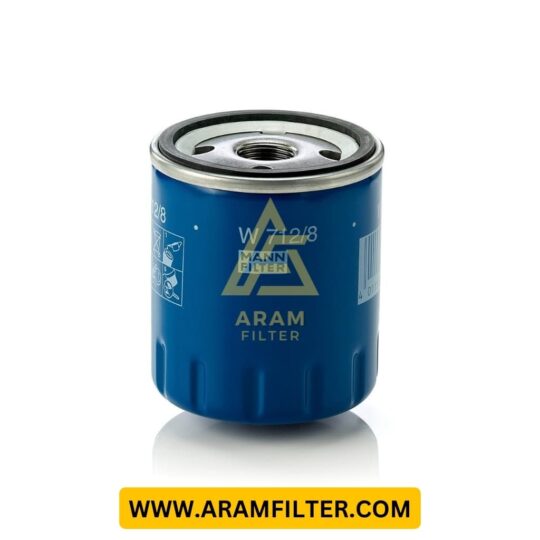 فیلتر روغن W712/8 اصلی مان