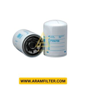 فیلتر روغن P550758 اصلی دونالدوسون