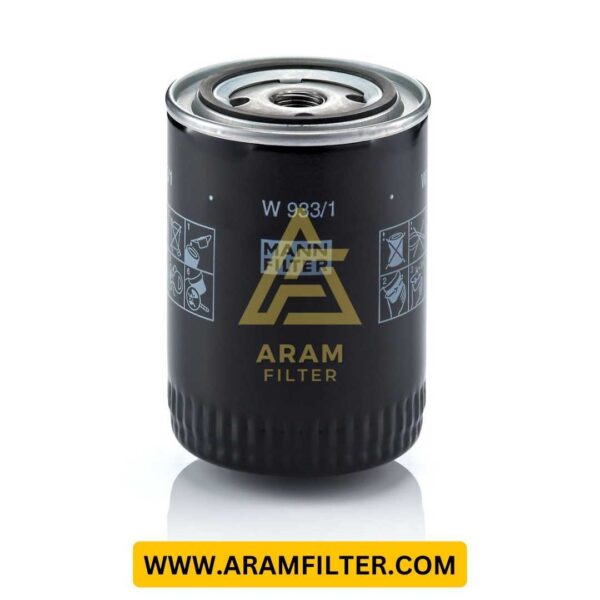 فیلتر روغن W933/1 مان