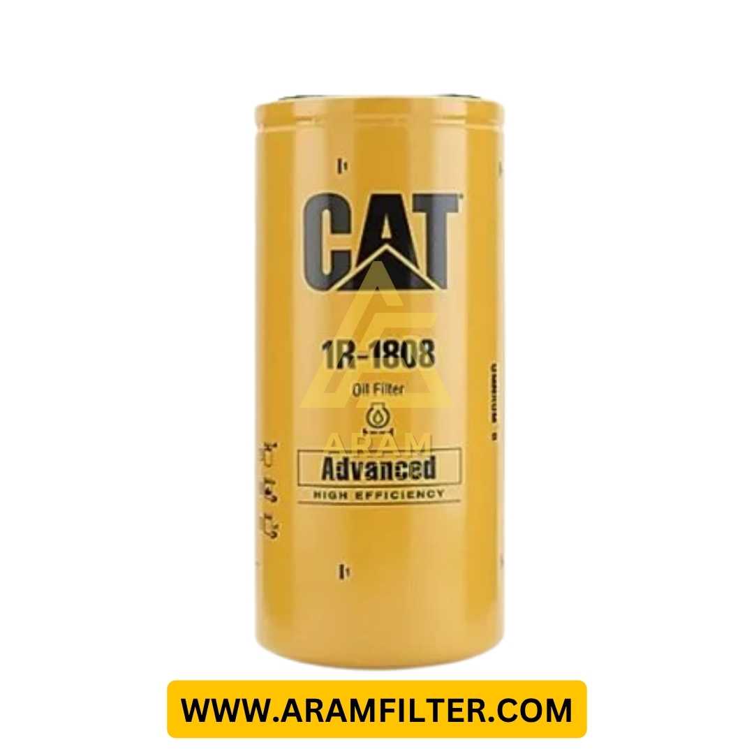 _ محصولات آرام فیلتر کاترپیلار (7) فیلتر روغن 1R-1808 کاترپیلار