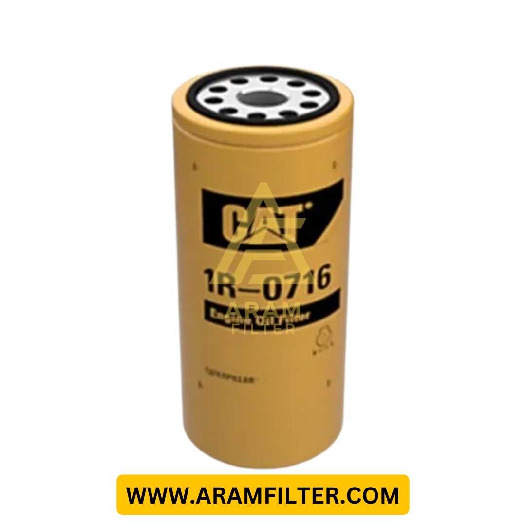 _ محصولات آرام فیلتر کاترپیلار (9) فیلتر روغن 1R-0716 کاترپیلار