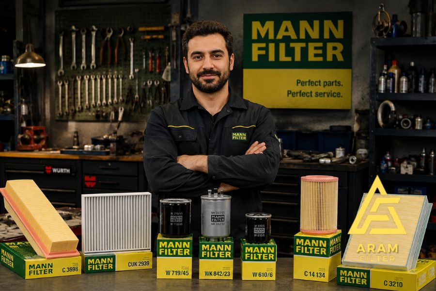 لیست شماره فنی فیلتر های مان + خرید انواع فیلتر مان